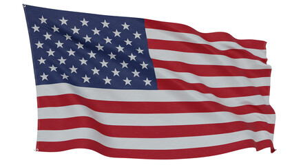 Fototapeta premium United States of America national flag