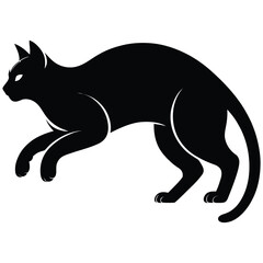 black cat silhouette