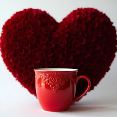 cup with heart
