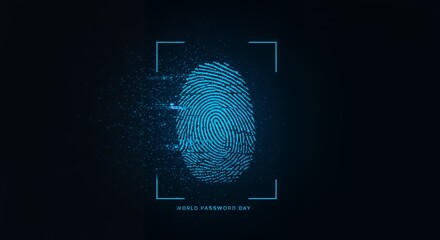 Fingerprint Scanning with Digital Light Effect for Secure Access