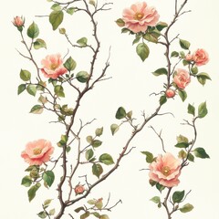 Luxurious Watercolor Rose Collection