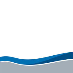 Business Wave Shape Vector