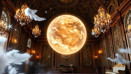 Obraz premium Environmental Awareness, Global Perspective, 8K image