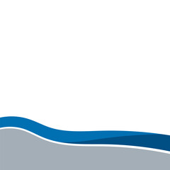 Business Wave Shape Vector