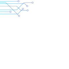 Technology Lines Circle Modern