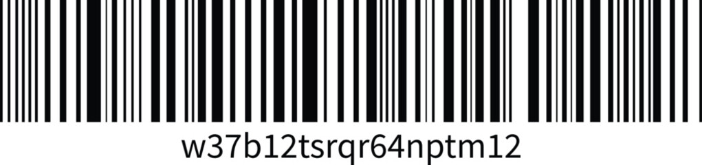 Line Art Wall Poster – Barcode & Email QR Codes in Vector.

