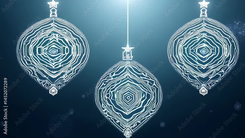Aufkleber this captivating image showcases abstract light patterns and sparkling elements, set against a dark 