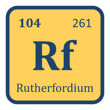 Rutherfordium Icon