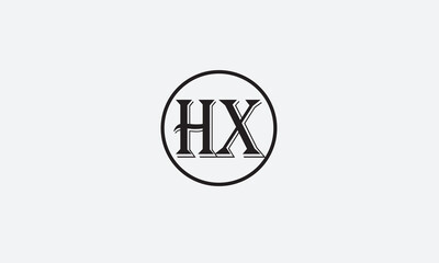 HX, XH , H , X , Abstract Letters Logo Monogram	