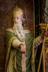 Obraz premium Religious statue of a saint