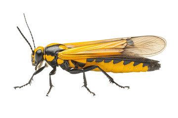 Enchanted Firefly: Glowing Luminescence on White Background, Perfect for Design Projects and Digital on transparent background