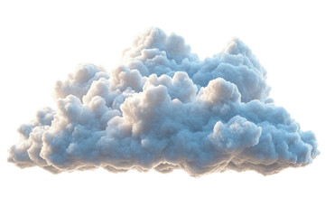 Dreamy Fluffy White Cloud, Soft, Airy, Peaceful, Heavenly, Light, Serene, Whimsical, Celestial, on transparent background