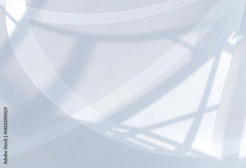 Poster abstract background of overlapping white lines creating light and shadow effects, banner, light