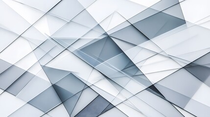 Obraz premium Abstract Grey Geometric Glass Pattern Background