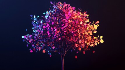 Vibrant Tree Design