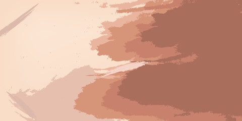 watercolor light brown dust autumn abstract background digital painting