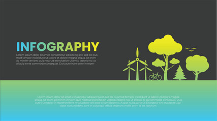 Ecology infographics design