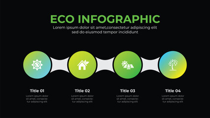 Ecology infographics design