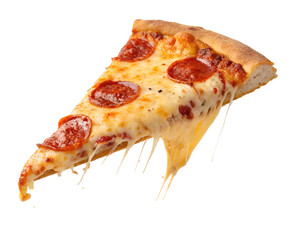 pizza isolated on white background