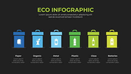 Ecology infographics design