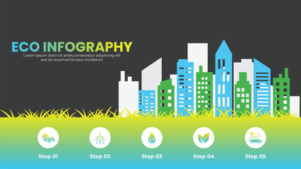 Ecology infographics design