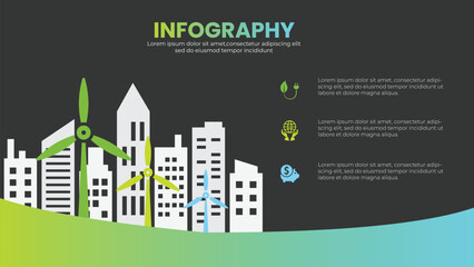 Ecology infographics design