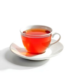 cup of tea isolated on white
