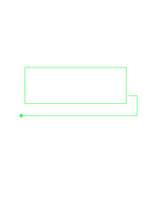 Rectangular text frame, highlighter, die,