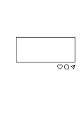 Rectangular frame for inscriptions and text, separator die, die