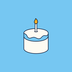 cake with candle