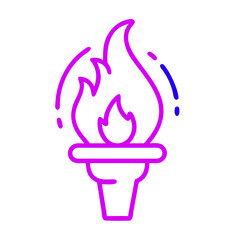 vector illustration of a gas stove