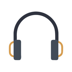 headphones isolated on white