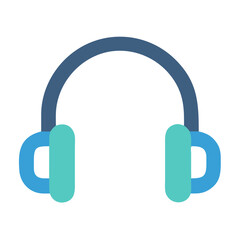 headphones isolated on white background