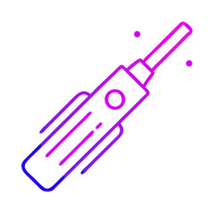 vector illustration of a plastic bottle