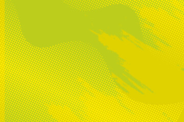 Dots halftone green color pattern gradient texture with technology digital background. Dots pop art comics with nature graphic design eps10