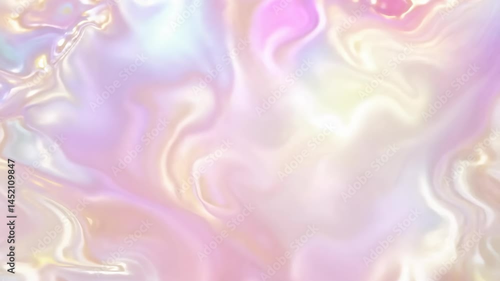 Poster this soft abstract pastel background features flowing colors and gentle light, creating a modern and