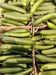 zucchini on market