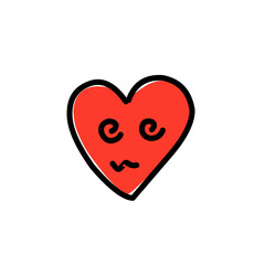 heart emoticon icon