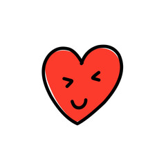 heart emoticon icon