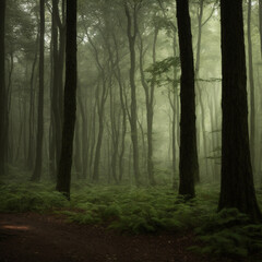 Fototapeta premium Into the Heart of the Forest