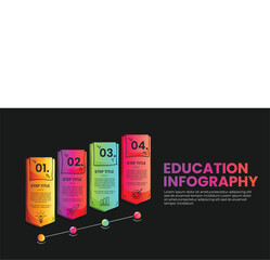 Education infographics design
