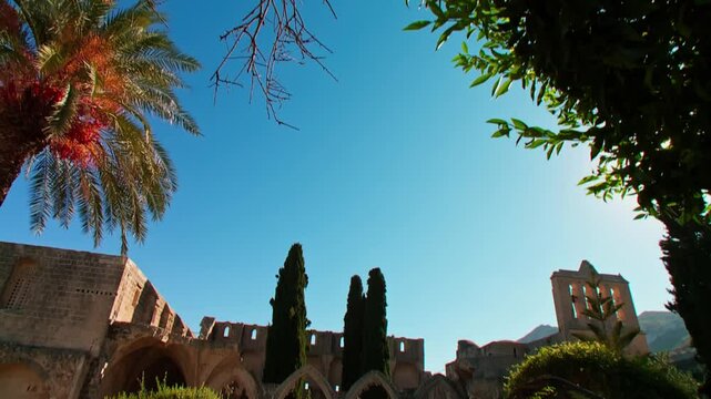 Bellapais Monastery in Beylerbeyi village, Cyprus