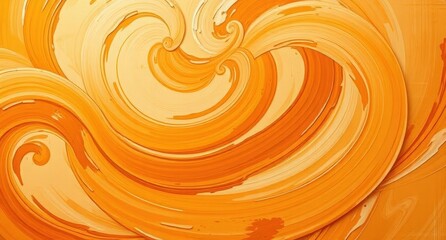 abstract orange swirl background