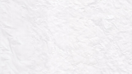 Naklejka premium White crumpled and creased glued wrinkled paper poster texture background