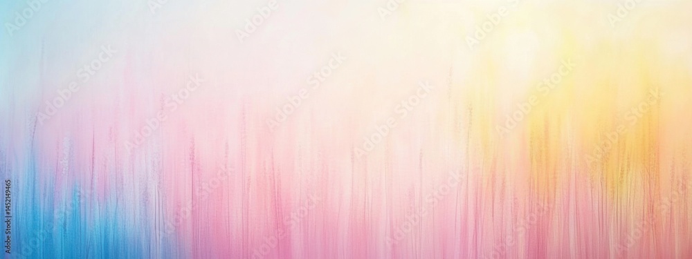 Poster soft gradient of warm and cool colors blending together in an abstract background illustration