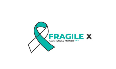 Fragile X Awareness Month. background, banner, card, poster, template. Vector illustration