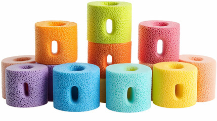 Colorful stacking blocks for kids