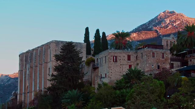 Bellapais Monastery in Beylerbeyi village, Cyprus