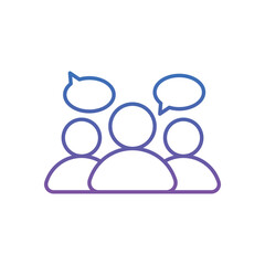 Focus Group Vector icon