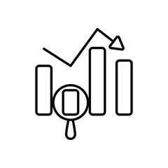 Gap Analysis Vector icon